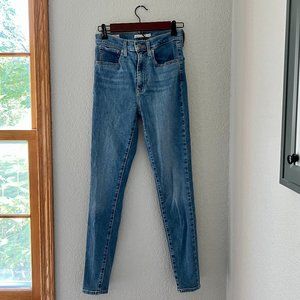 Levi's Premium Mile High Super Skinny Women's Jeans Medium Wash (W27 L30)